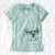 Aviator Henley the Boxer - Women's V-neck Shirt