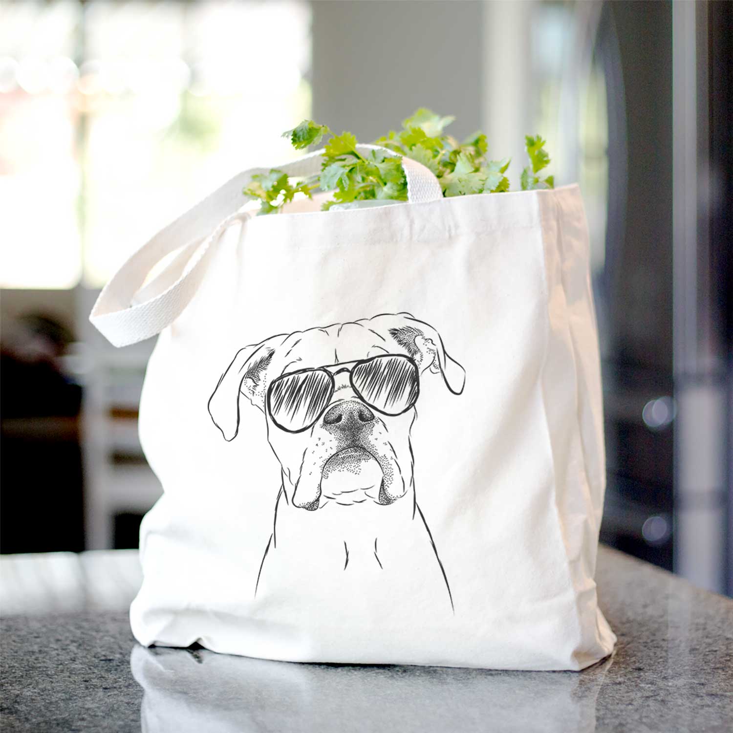 Henley the Boxer - Tote Bag