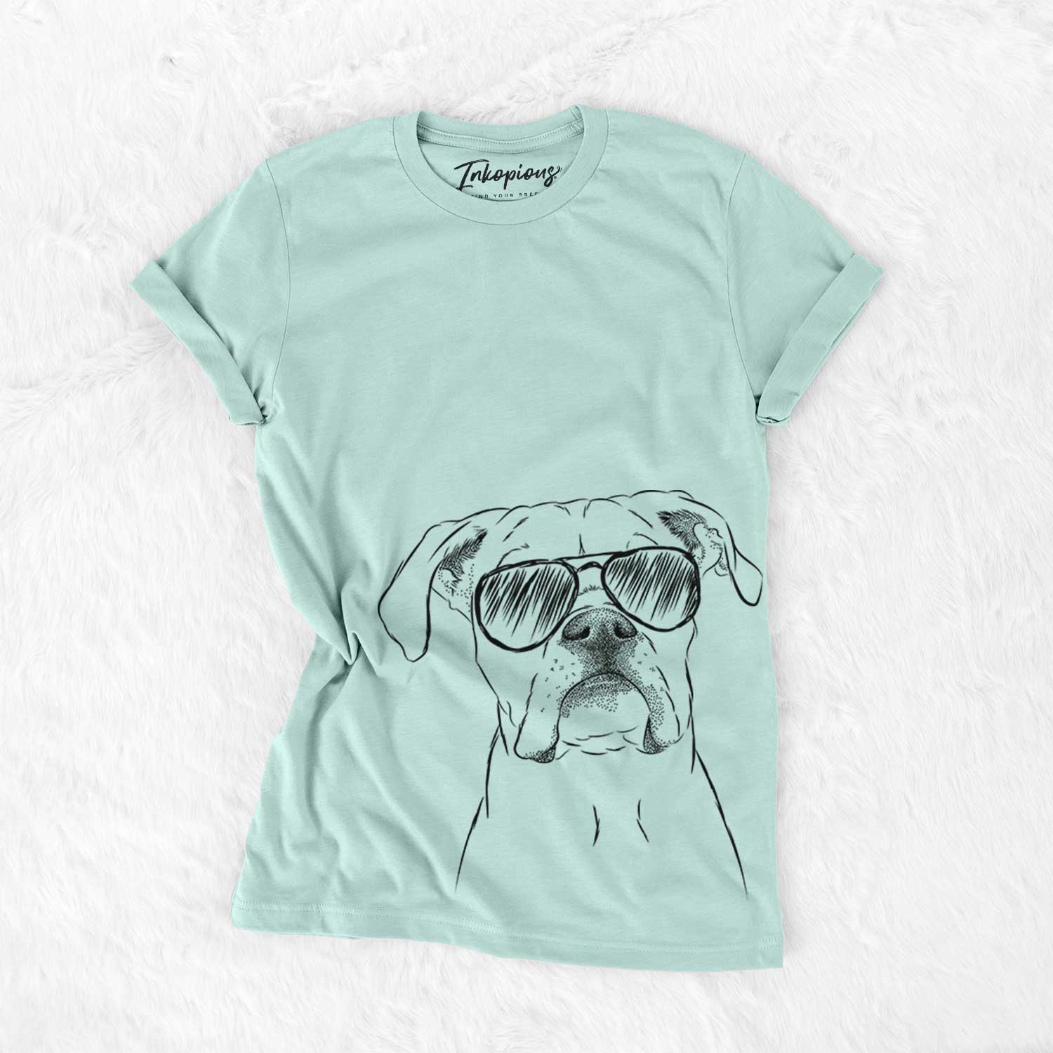 Aviator Henley the Boxer - Unisex Crewneck