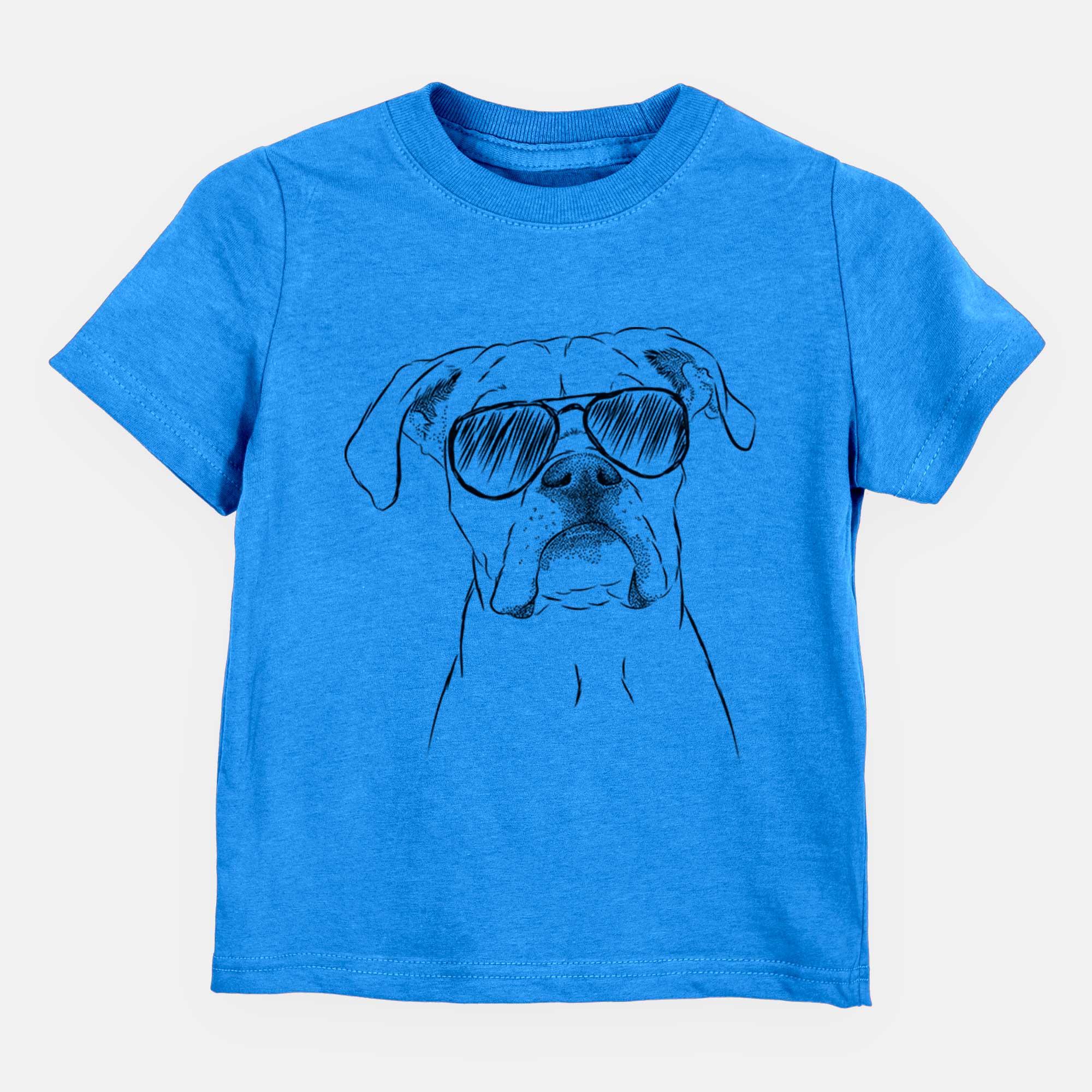 Aviator Henley the Boxer - Kids/Youth/Toddler Shirt