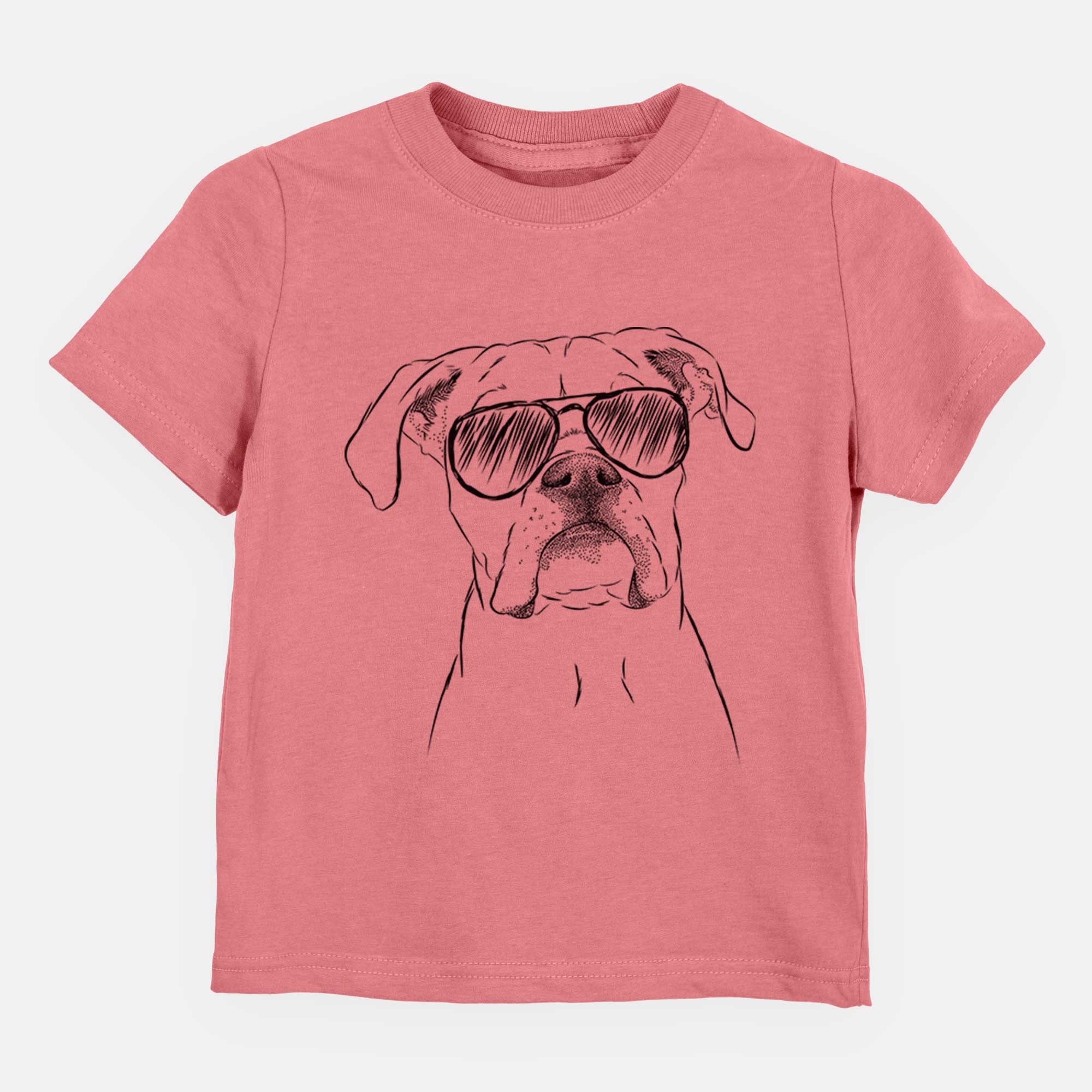 Aviator Henley the Boxer - Kids/Youth/Toddler Shirt