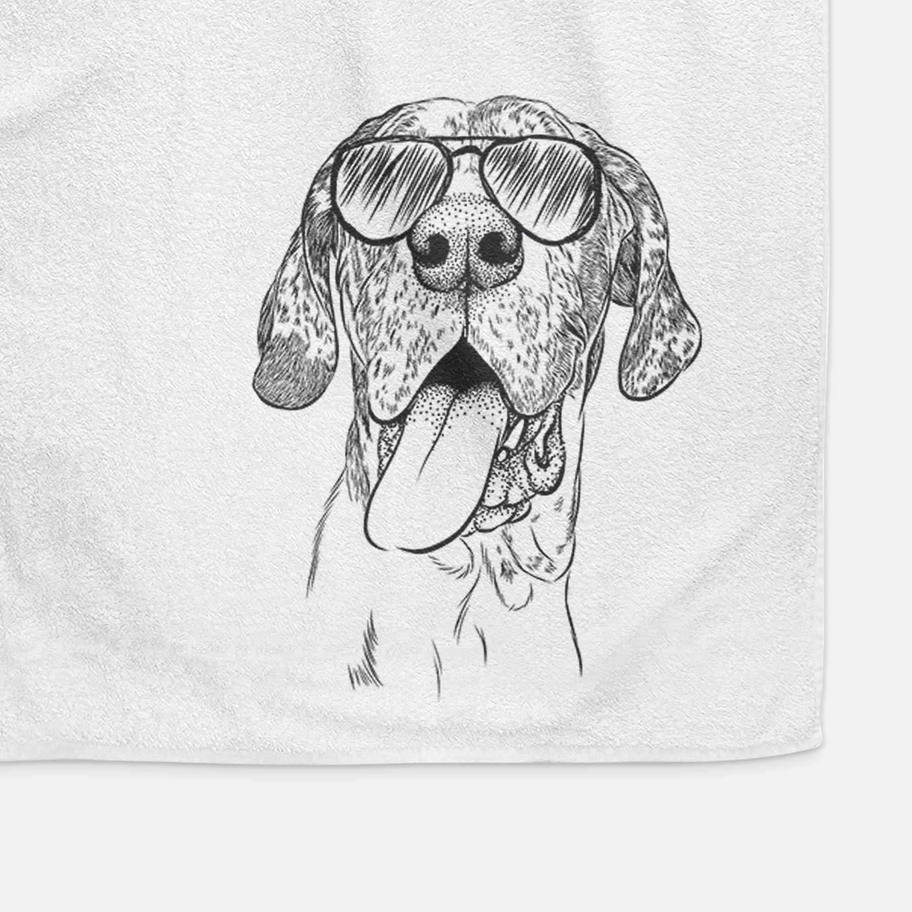 Hennessey the Great Dane Decorative Hand Towel