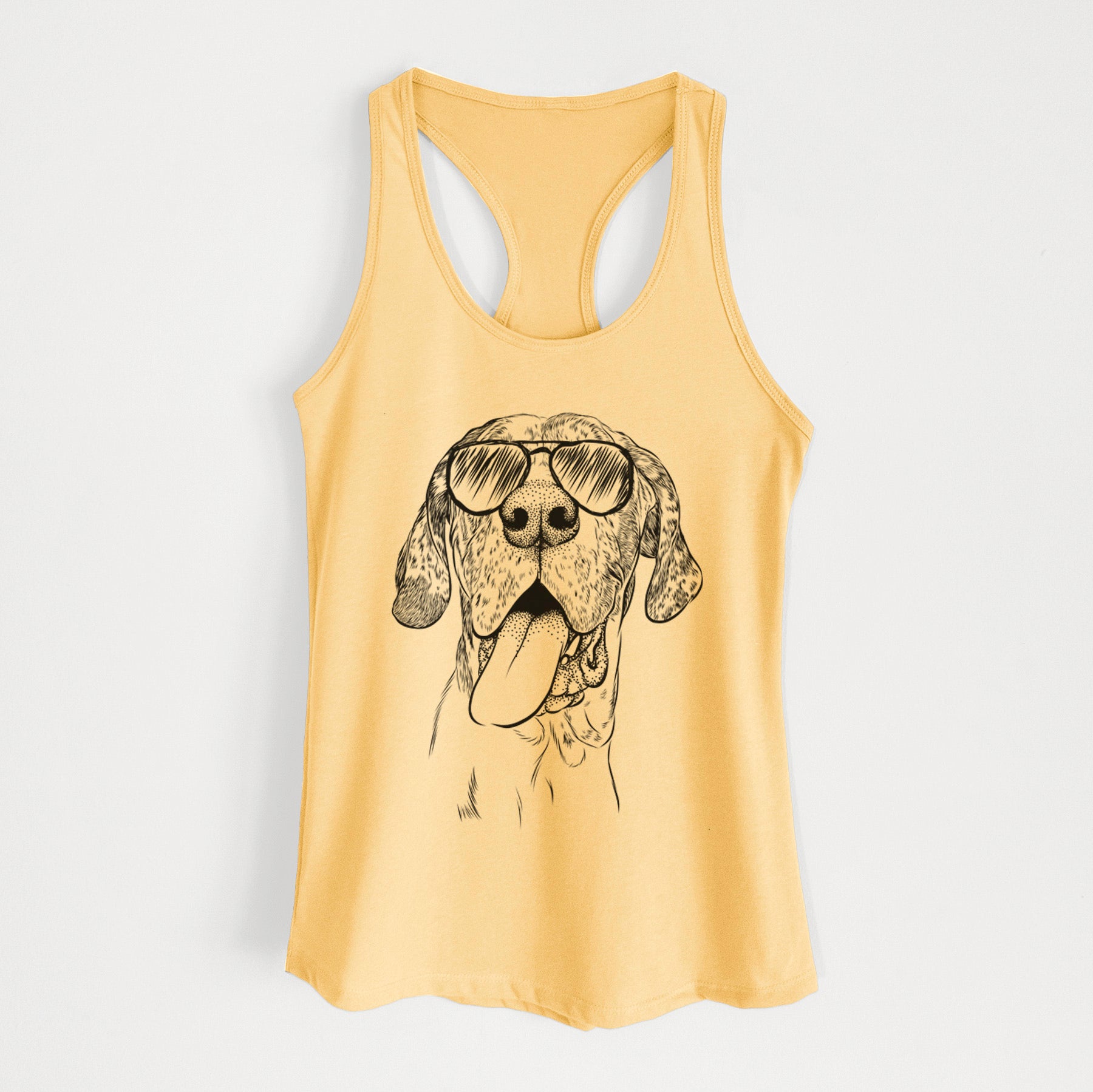 Hennessey the Great Dane - Women's Racerback Tanktop