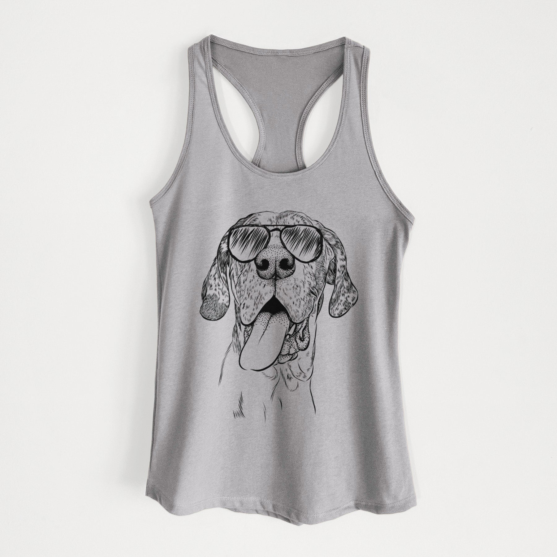 Hennessey the Great Dane - Women's Racerback Tanktop