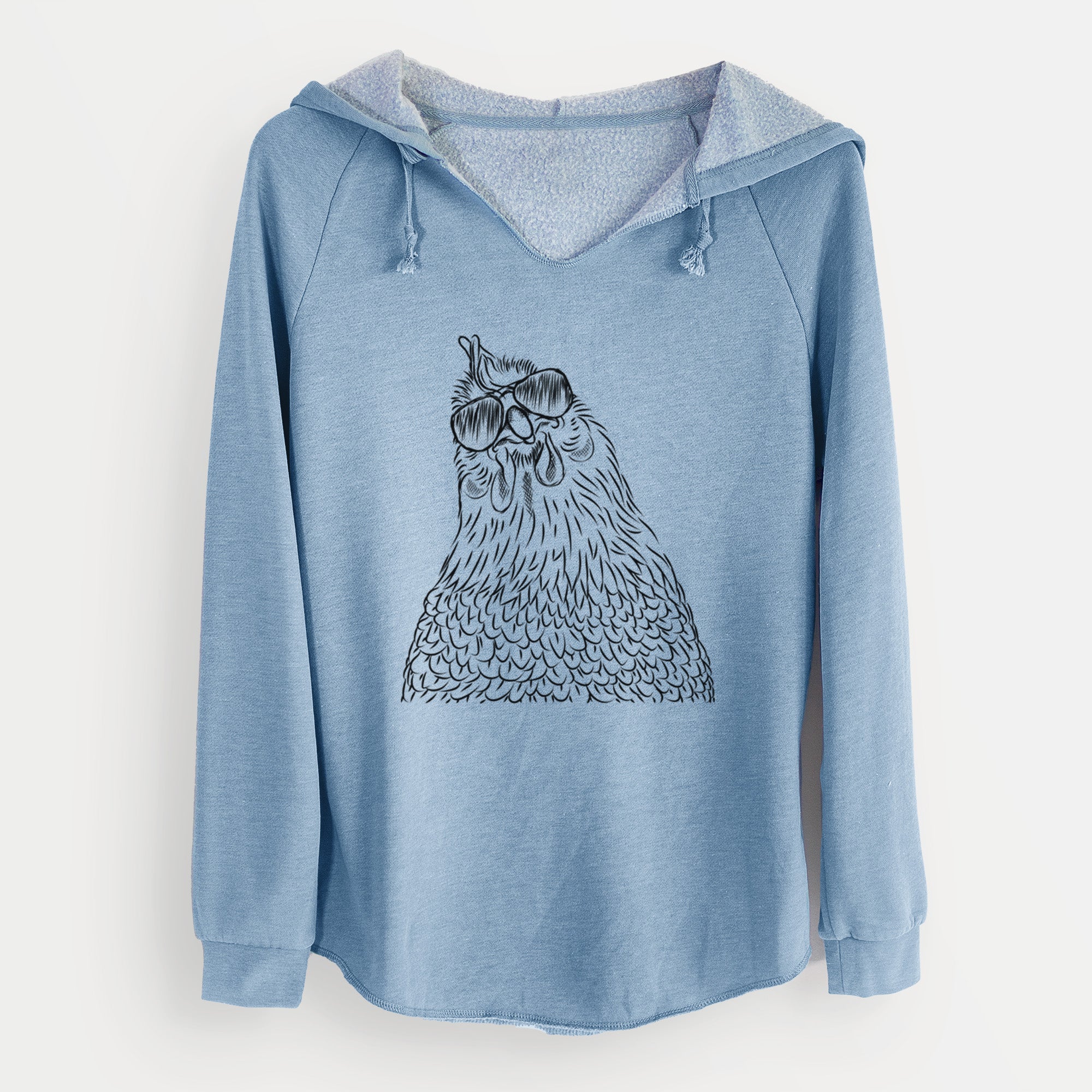 Aviator Henrietta the Chicken - Cali Wave Hooded Sweatshirt