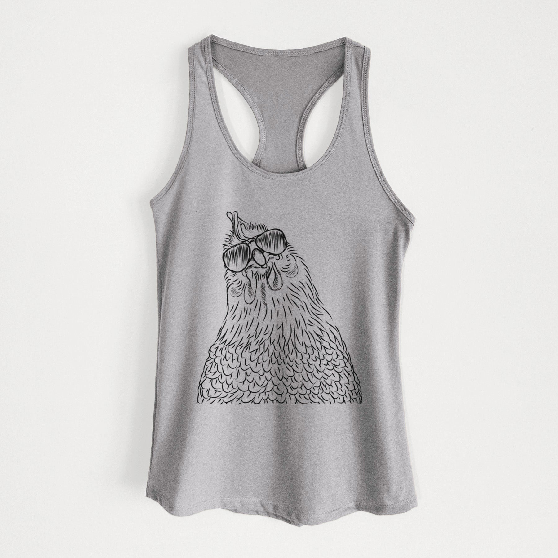 Henrietta the Chicken - Women's Racerback Tanktop