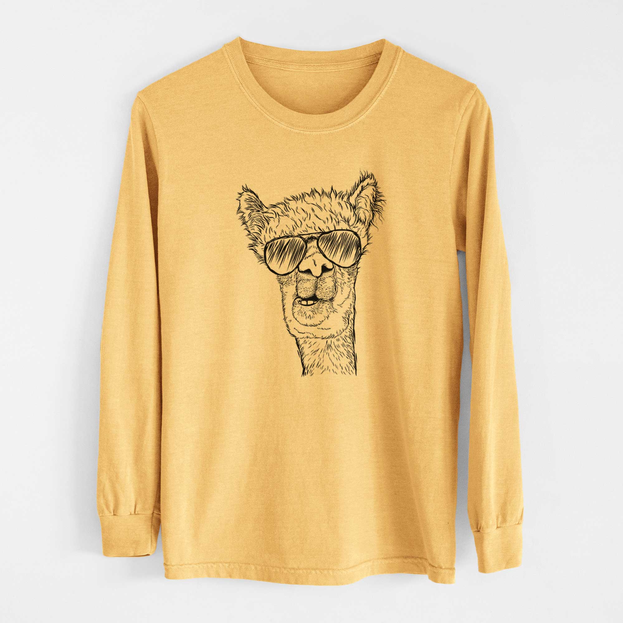 Aviators Henry the Alpaca - Heavyweight 100% Cotton Long Sleeve