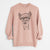 Aviator Henry the Alpaca - Unisex Pigment Dyed Crew Sweatshirt