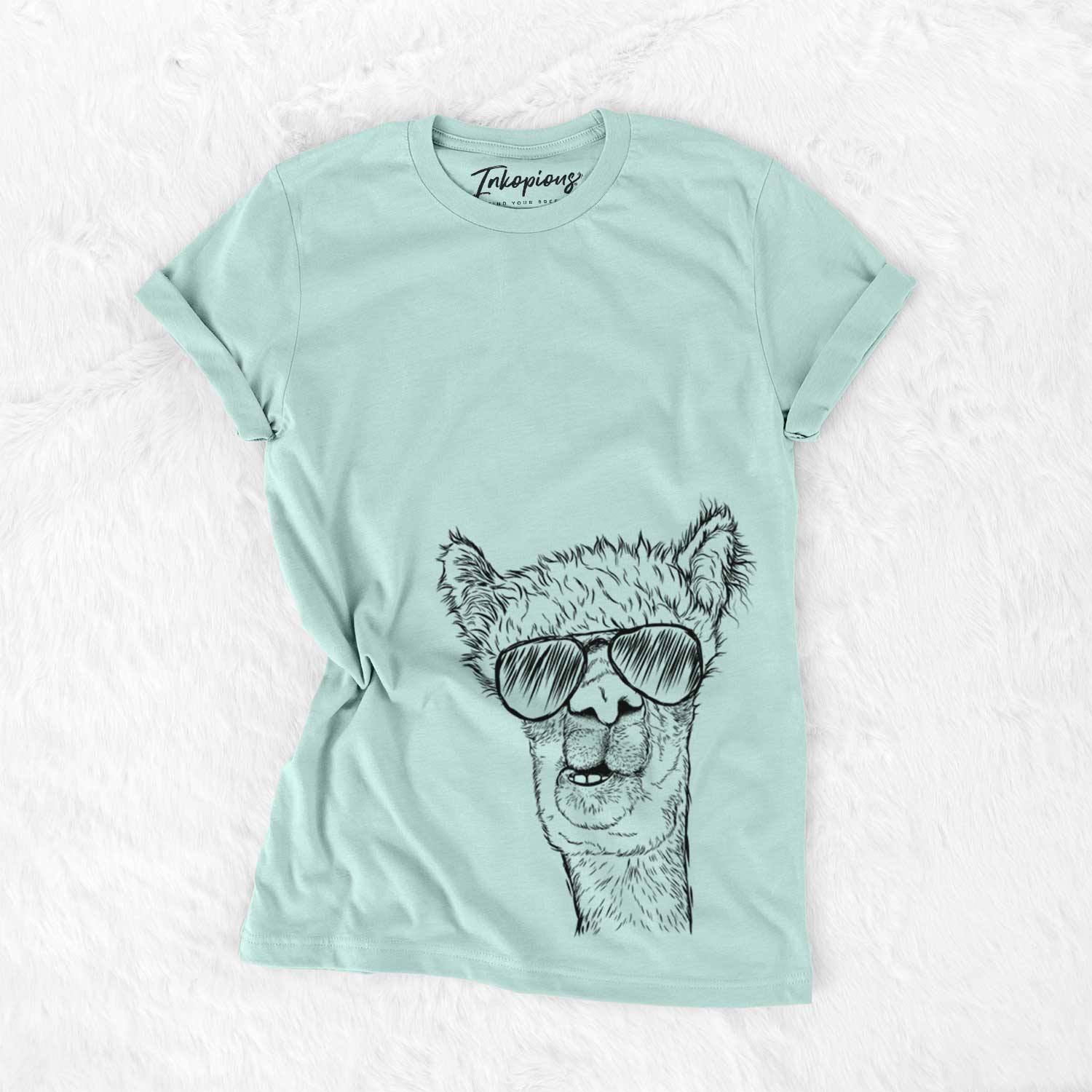 Aviator Henry the Alpaca - Unisex Crewneck