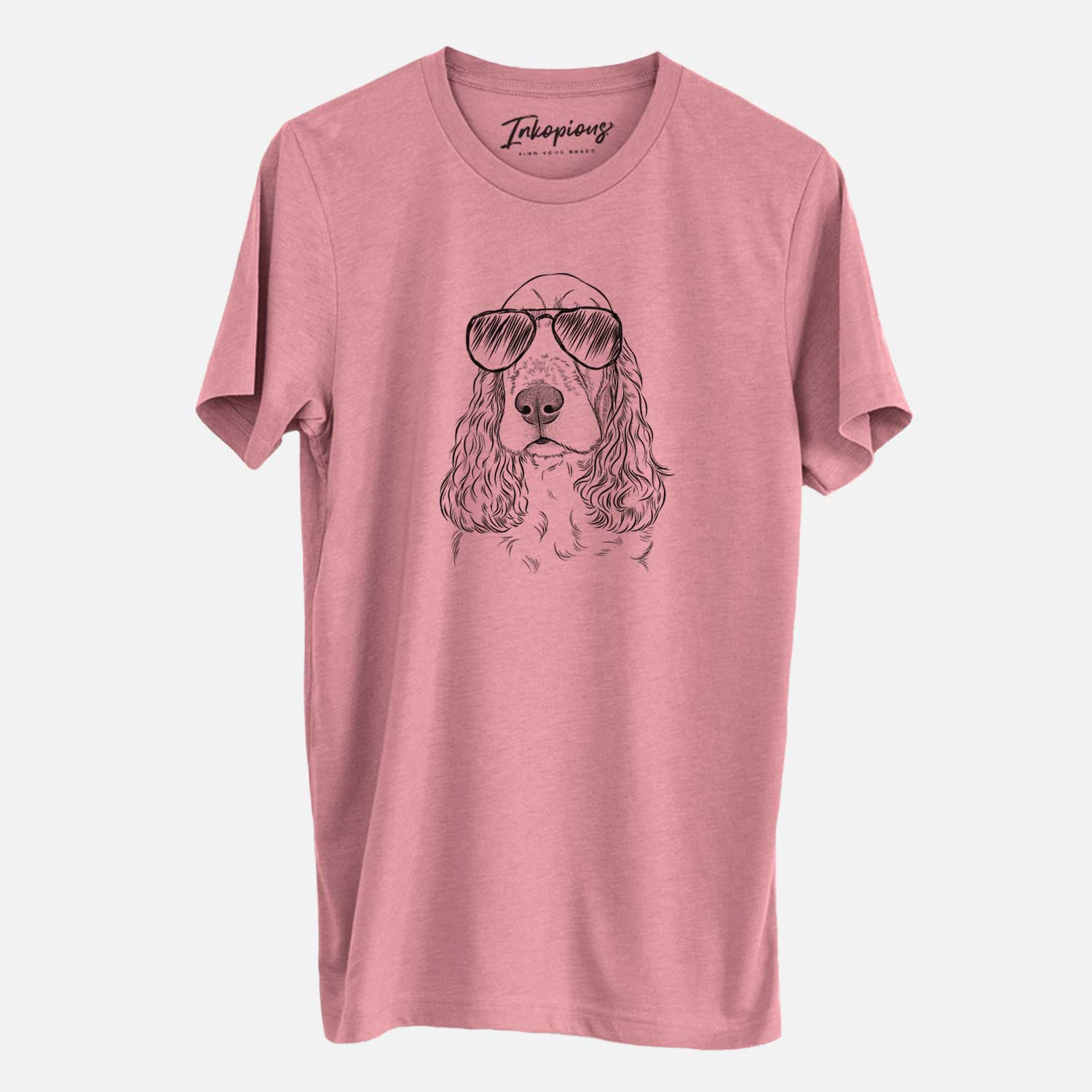 Aviator Henry the English Cocker Spaniel - Unisex Crewneck