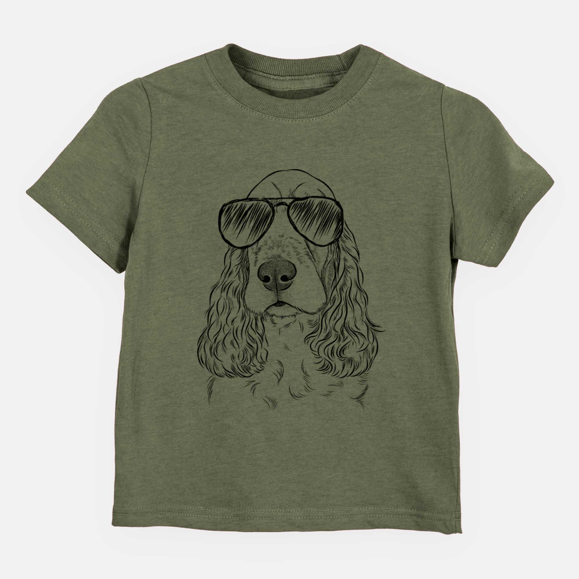 Aviator Henry the English Cocker Spaniel - Kids/Youth/Toddler Shirt