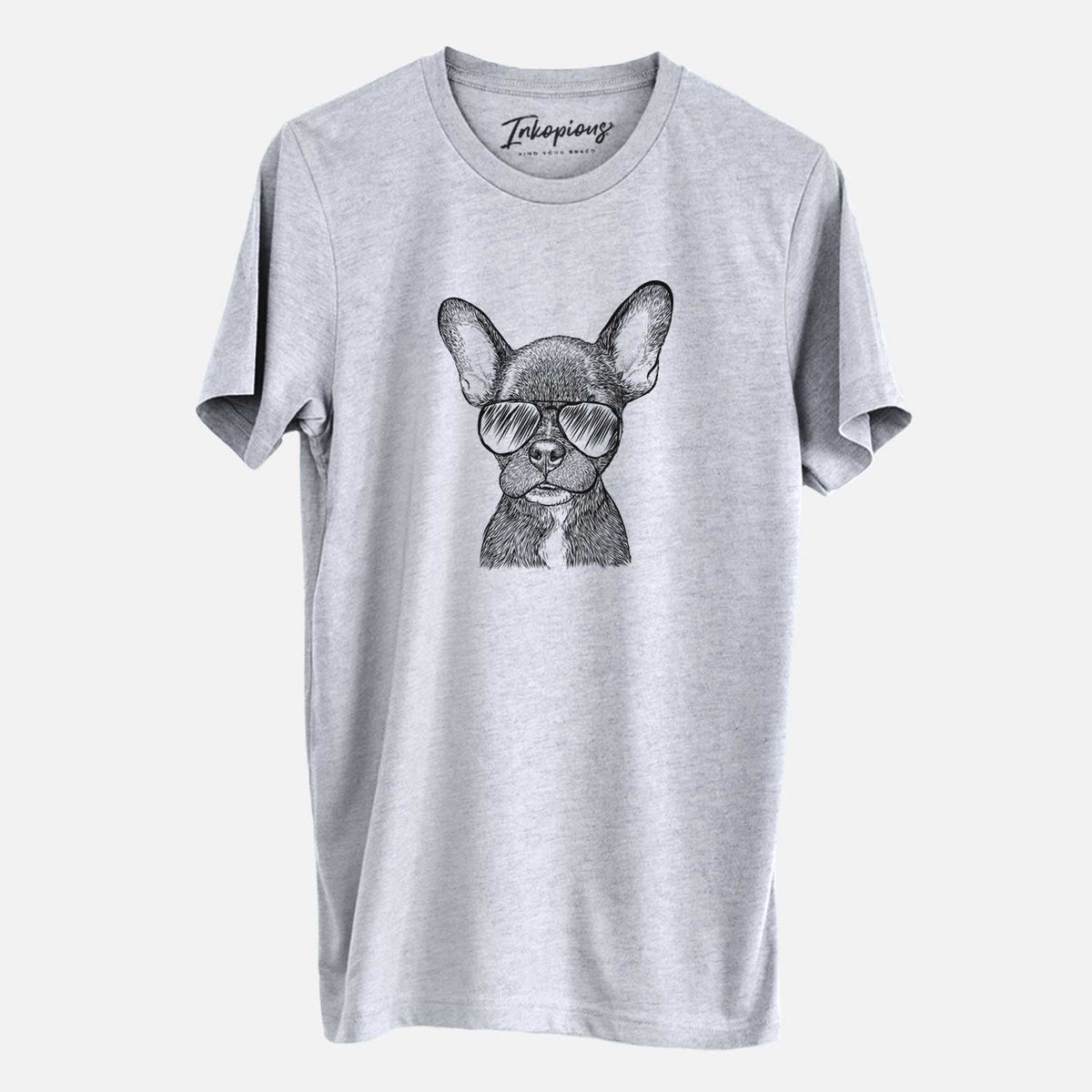 Aviator Henry the French Bulldog - Unisex Crewneck