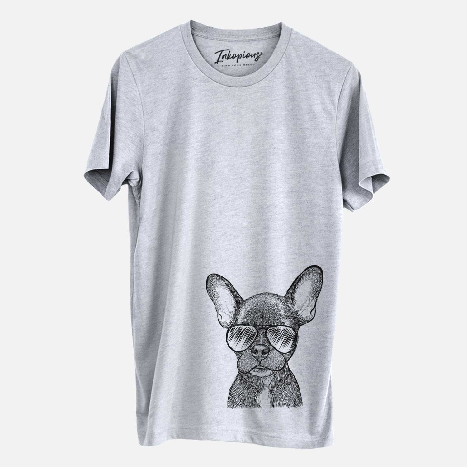 Aviator Henry the French Bulldog - Unisex Crewneck