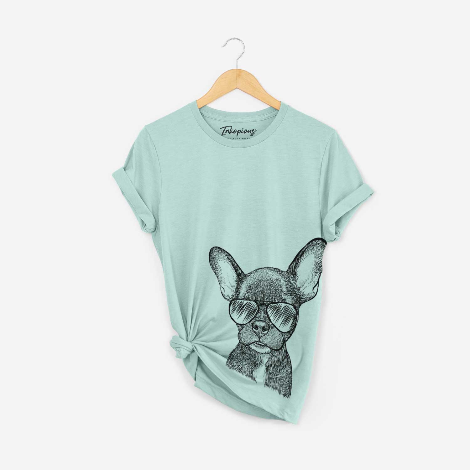Henry the French Bulldog - Bella Canvas Unisex Crewneck