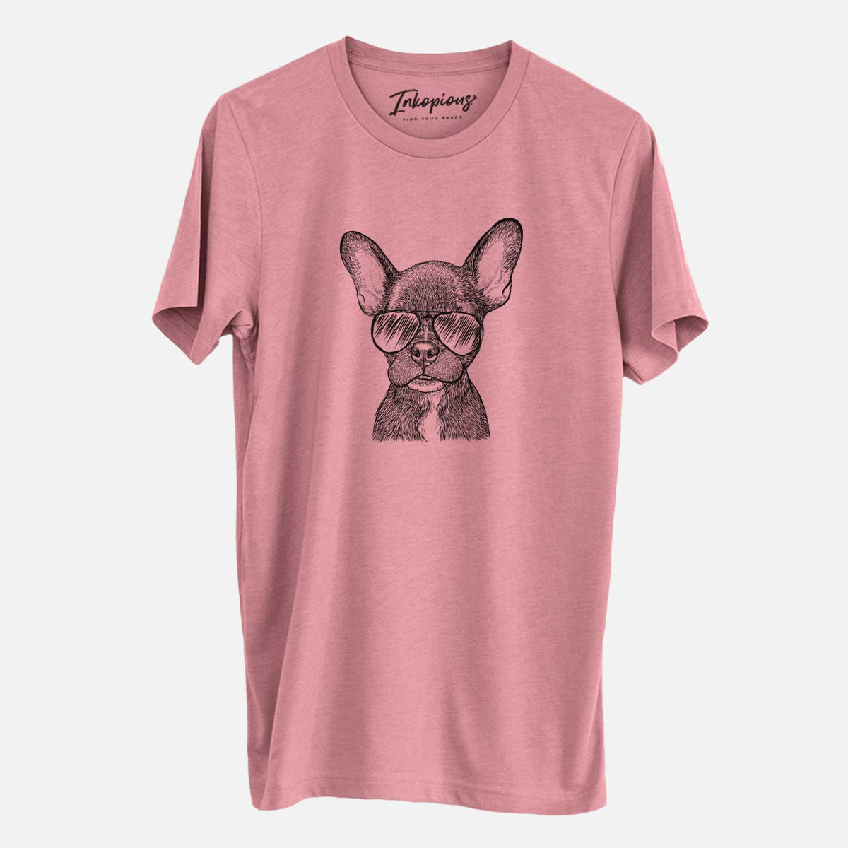 Aviator Henry the French Bulldog - Unisex Crewneck