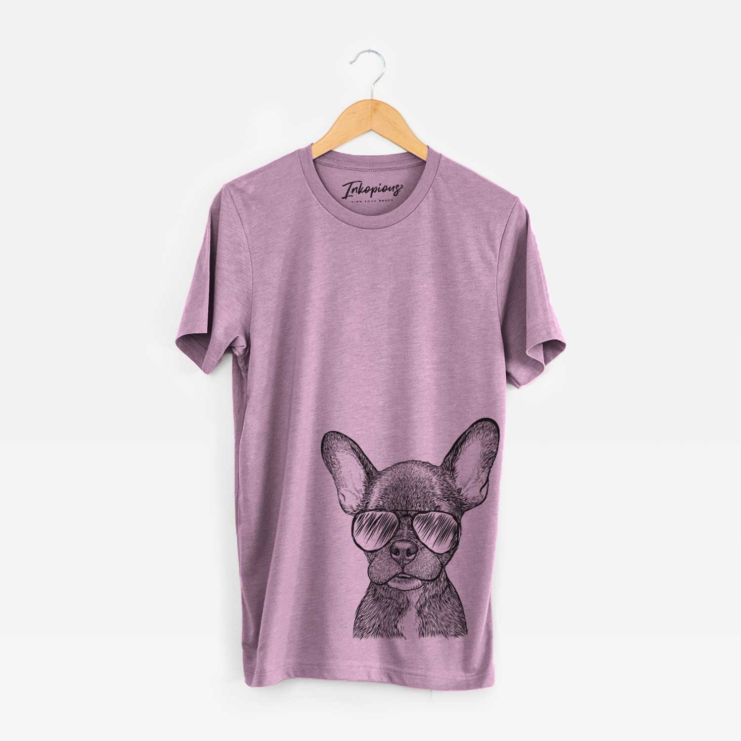 Aviator Henry the French Bulldog - Unisex Crewneck