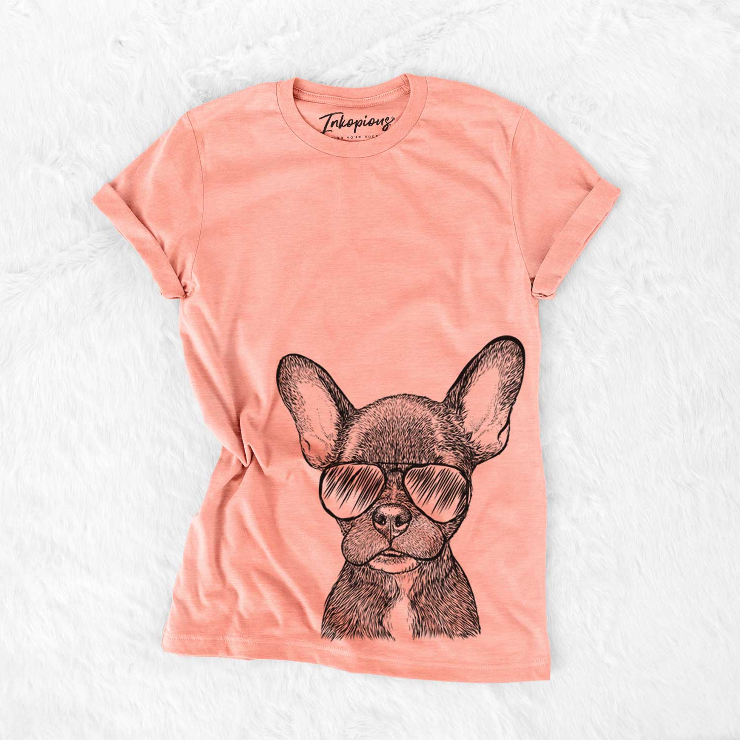 Henry the French Bulldog - Bella Canvas Unisex Crewneck