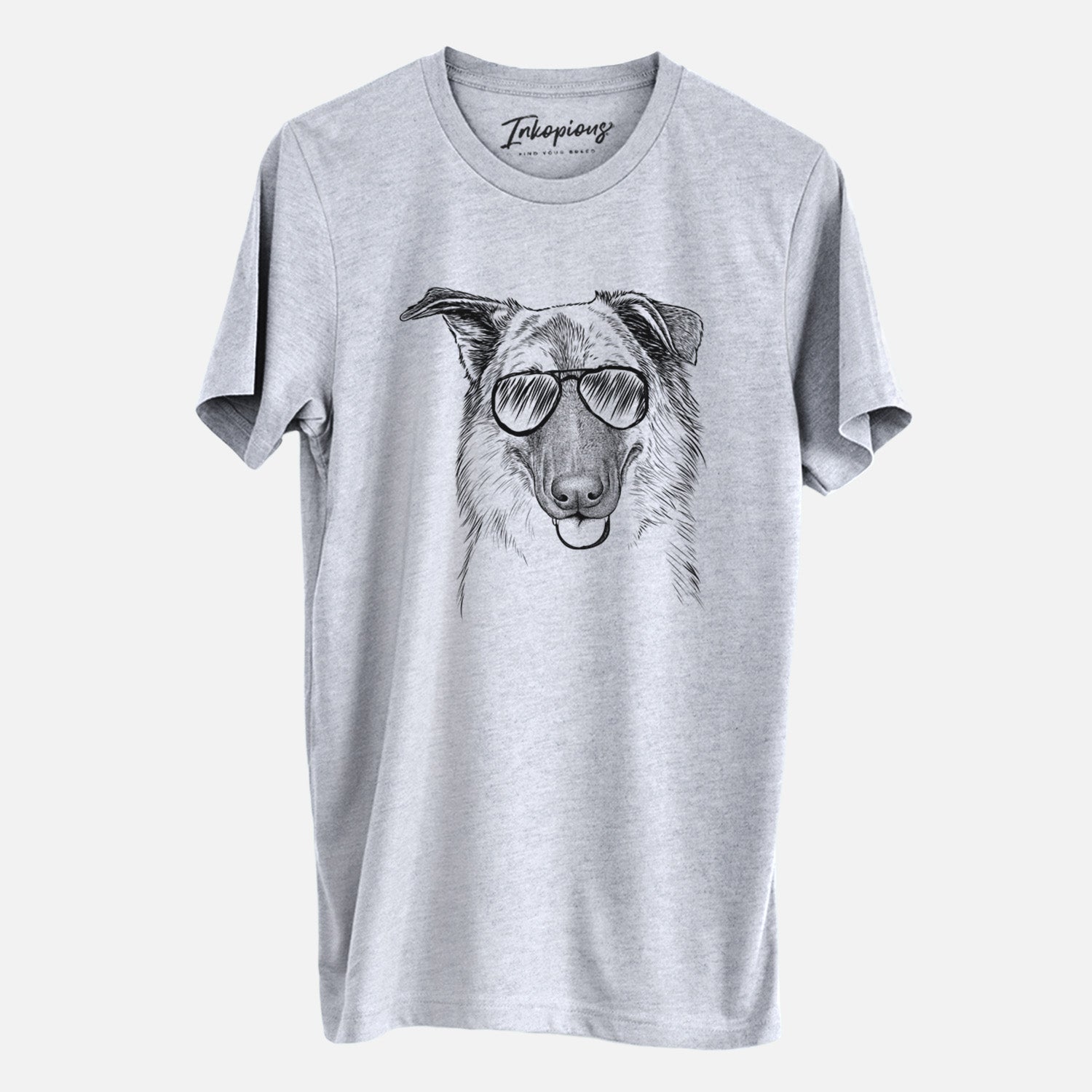 Aviator Henry the German Shepherd - Unisex Crewneck