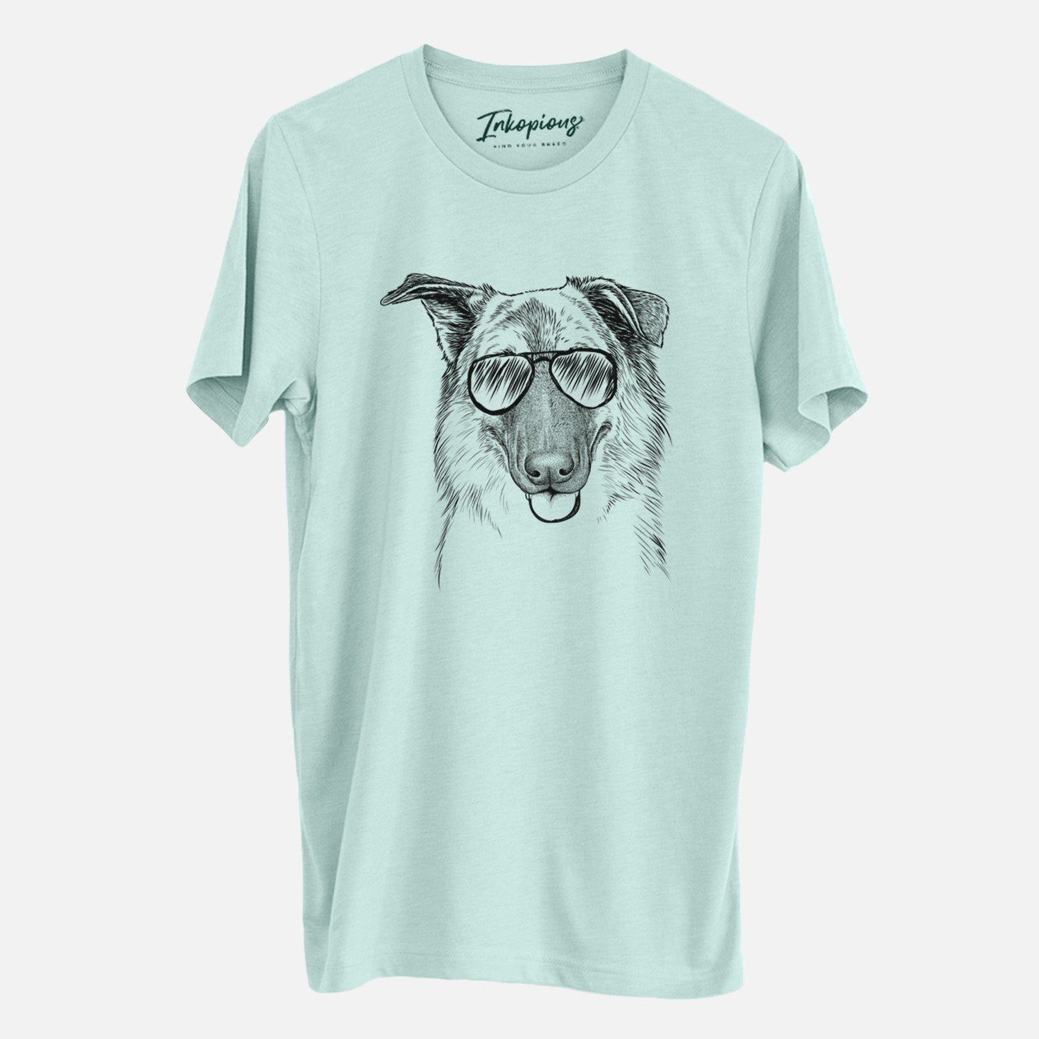 Aviator Henry the German Shepherd - Unisex Crewneck