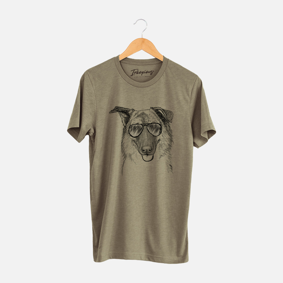 Aviator Henry the German Shepherd - Unisex Crewneck