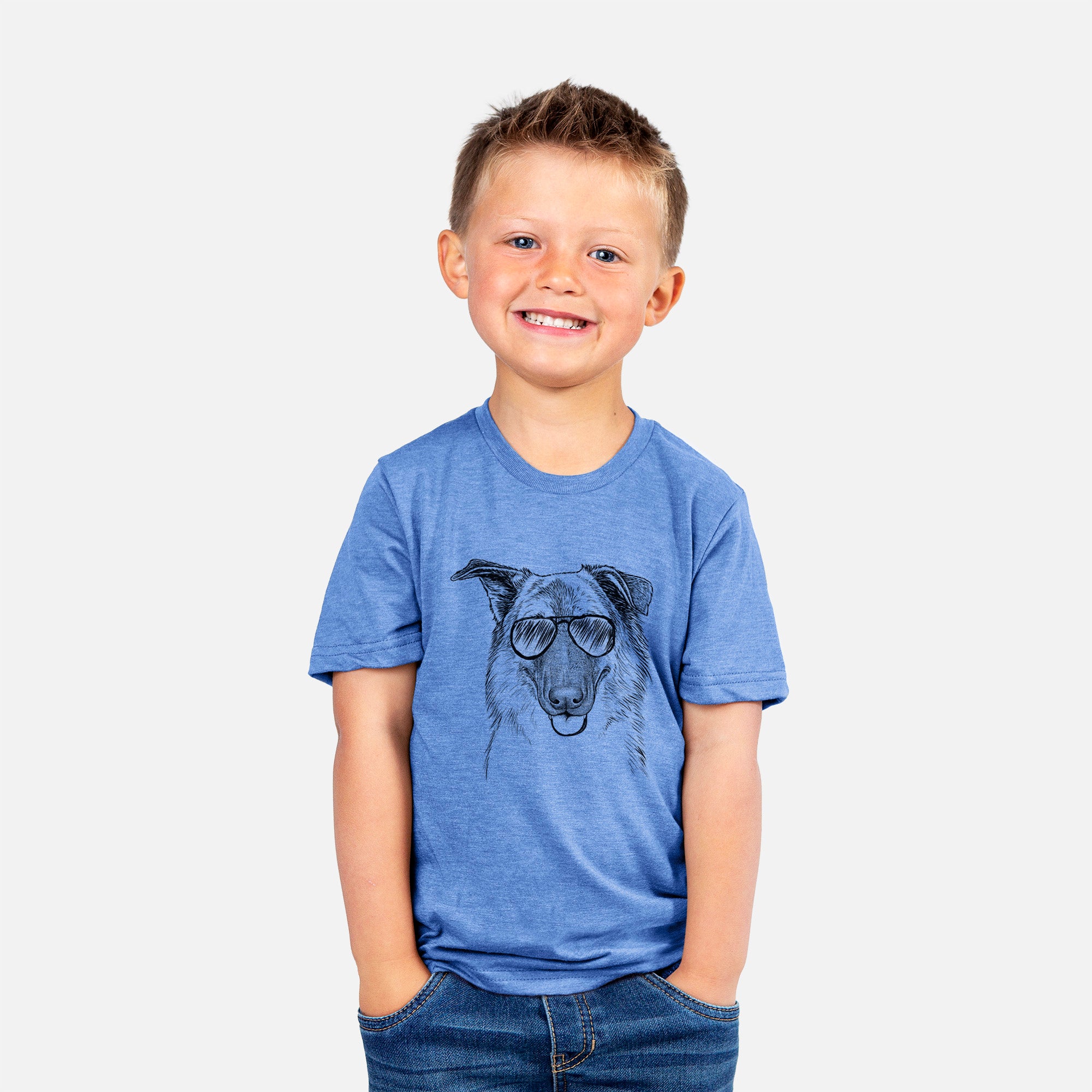 Aviator Henry the German Shepherd - Kids/Youth/Toddler Shirt