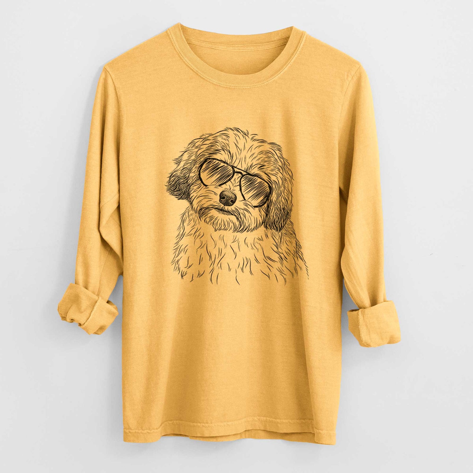Aviators Henry the Havanese - Heavyweight 100% Cotton Long Sleeve