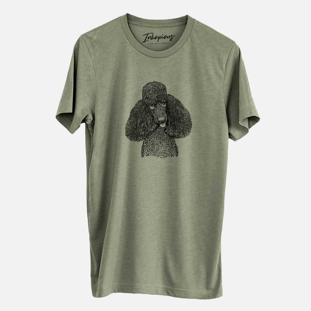 Aviator Henry the Standard Poodle - Unisex Crewneck