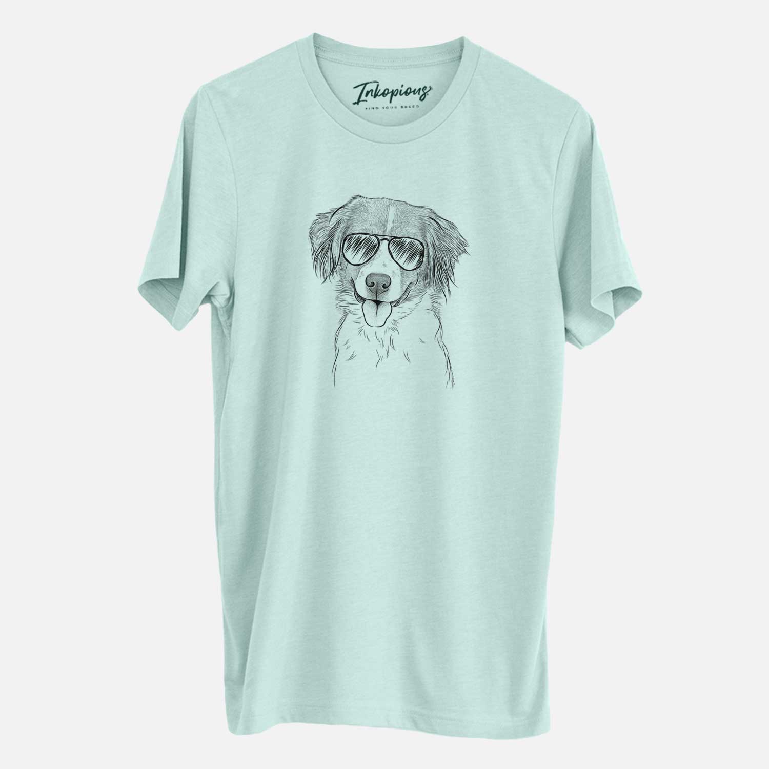 Aviator Hercules the Nederlandse Kooikerhondje - Unisex Crewneck