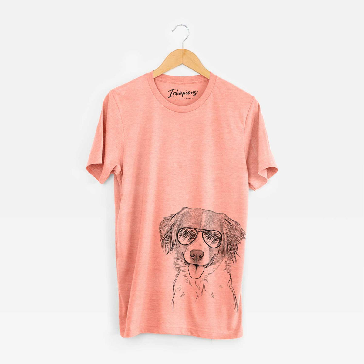 Aviator Hercules the Nederlandse Kooikerhondje - Unisex Crewneck