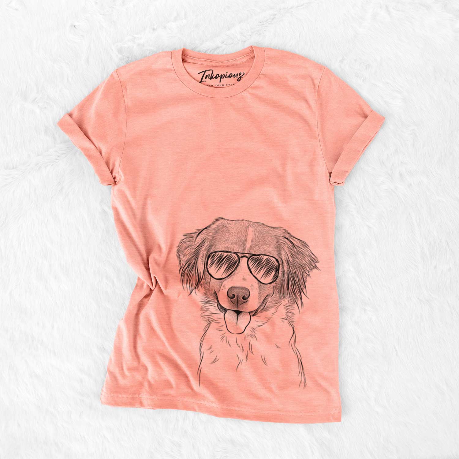 Hercules the Nederlandse Kooikerhondje - Bella Canvas Unisex Crewneck