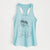 Higgins the Pug - Women's Racerback Tanktop