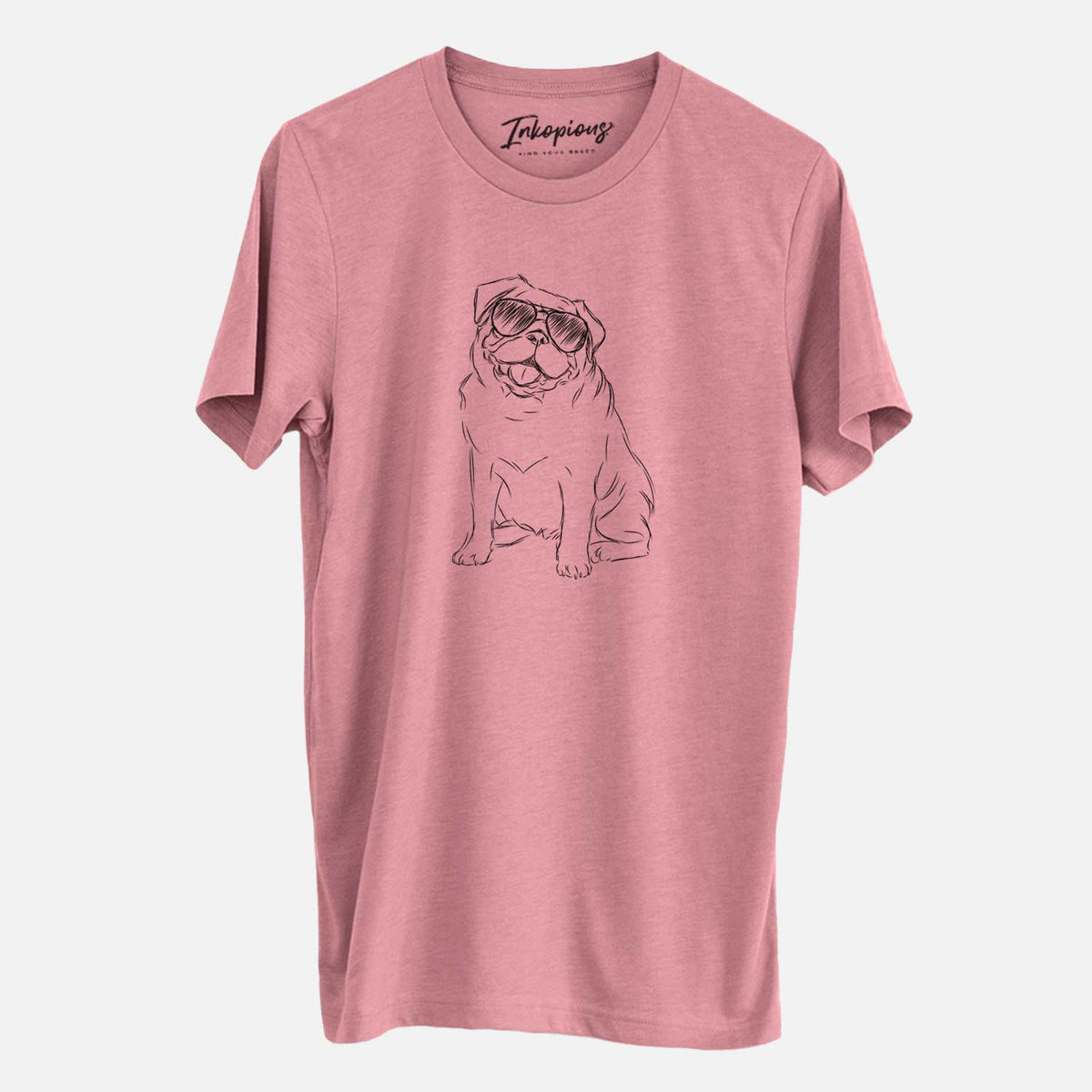 Aviator Higgins the Pug - Unisex Crewneck