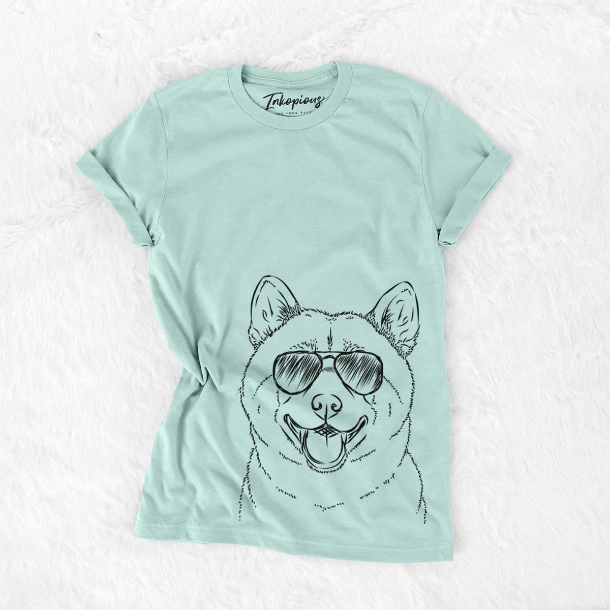 Aviator Hiro the Shiba Inu - Unisex Crewneck
