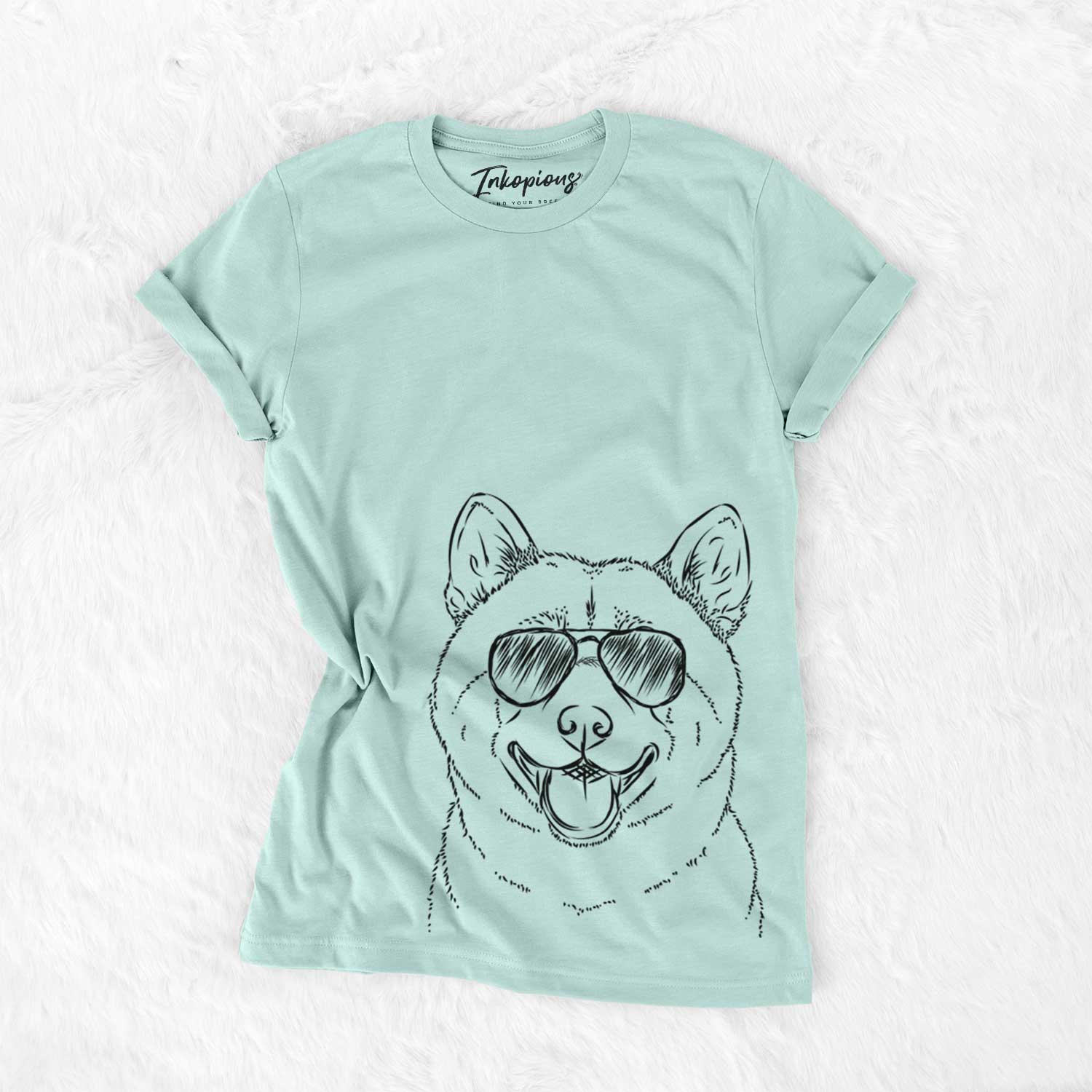 Aviator Hiro the Shiba Inu - Unisex Crewneck