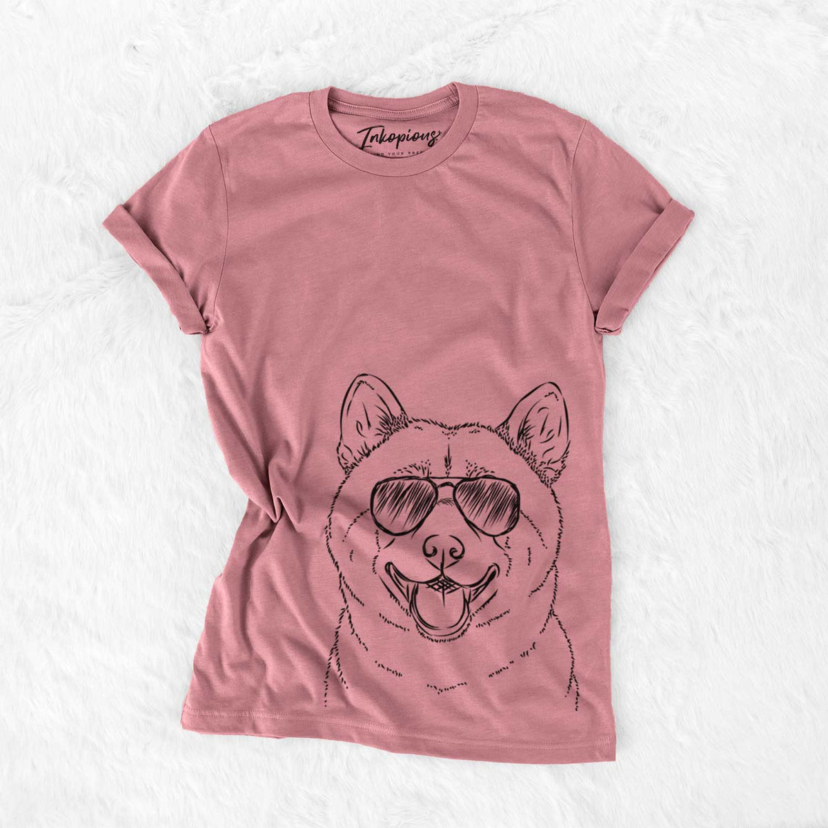 Aviator Hiro the Shiba Inu - Unisex Crewneck