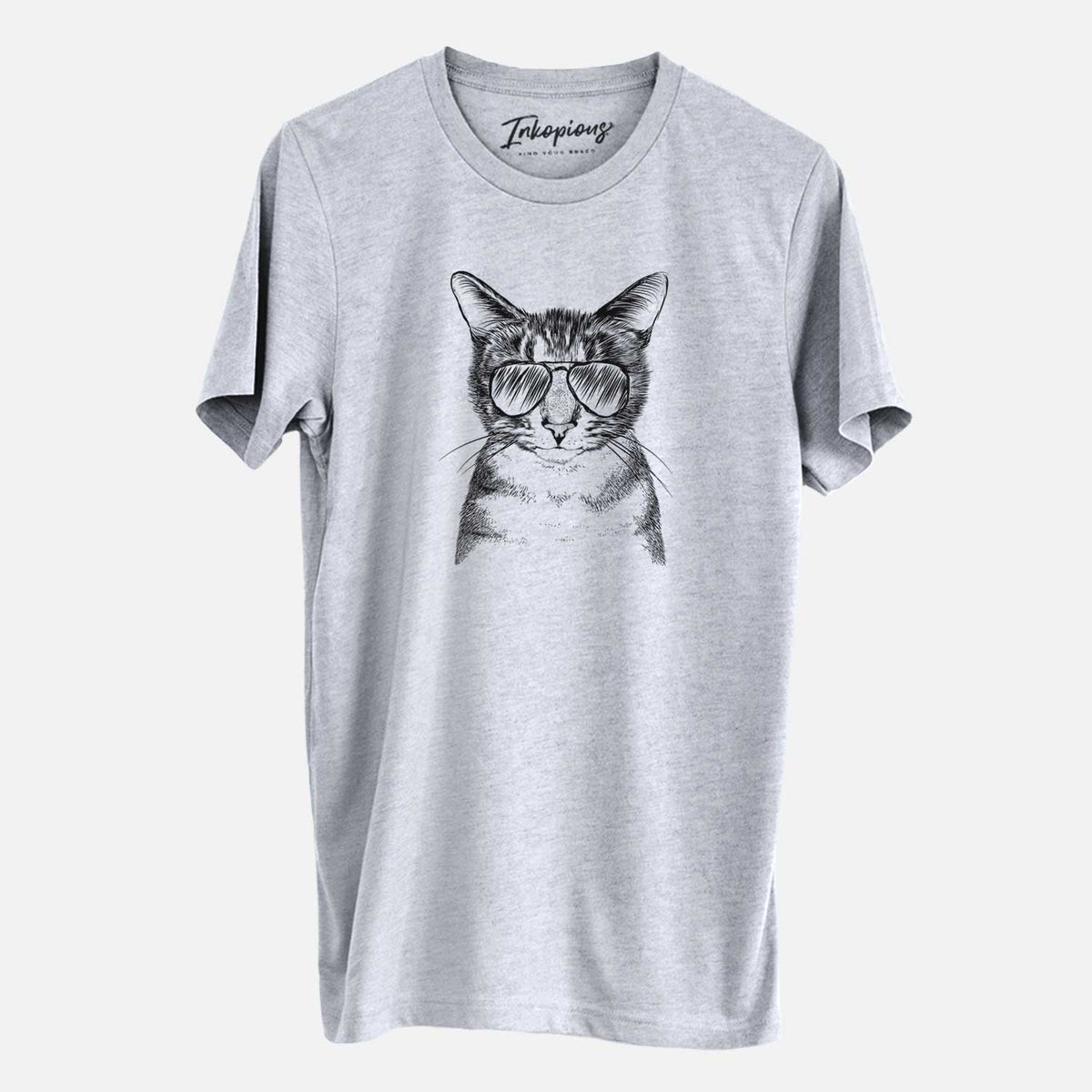 Aviator Hobbes the Tabby Cat - Unisex Crewneck