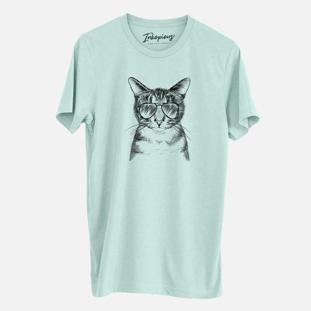 Aviator Hobbes the Tabby Cat - Unisex Crewneck