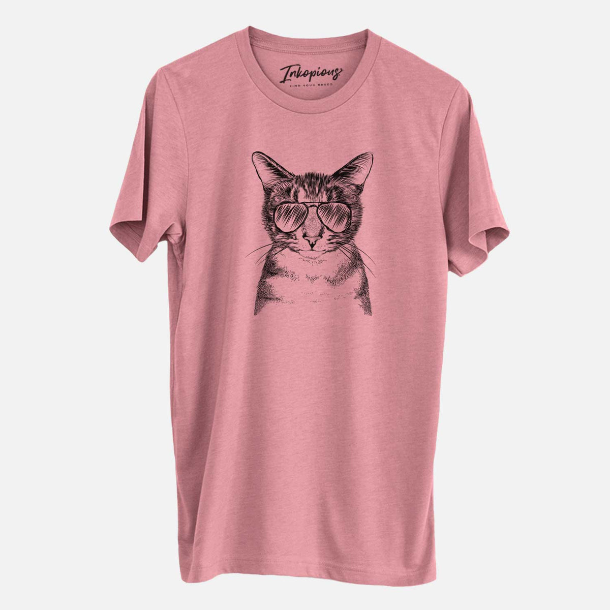 Aviator Hobbes the Tabby Cat - Unisex Crewneck