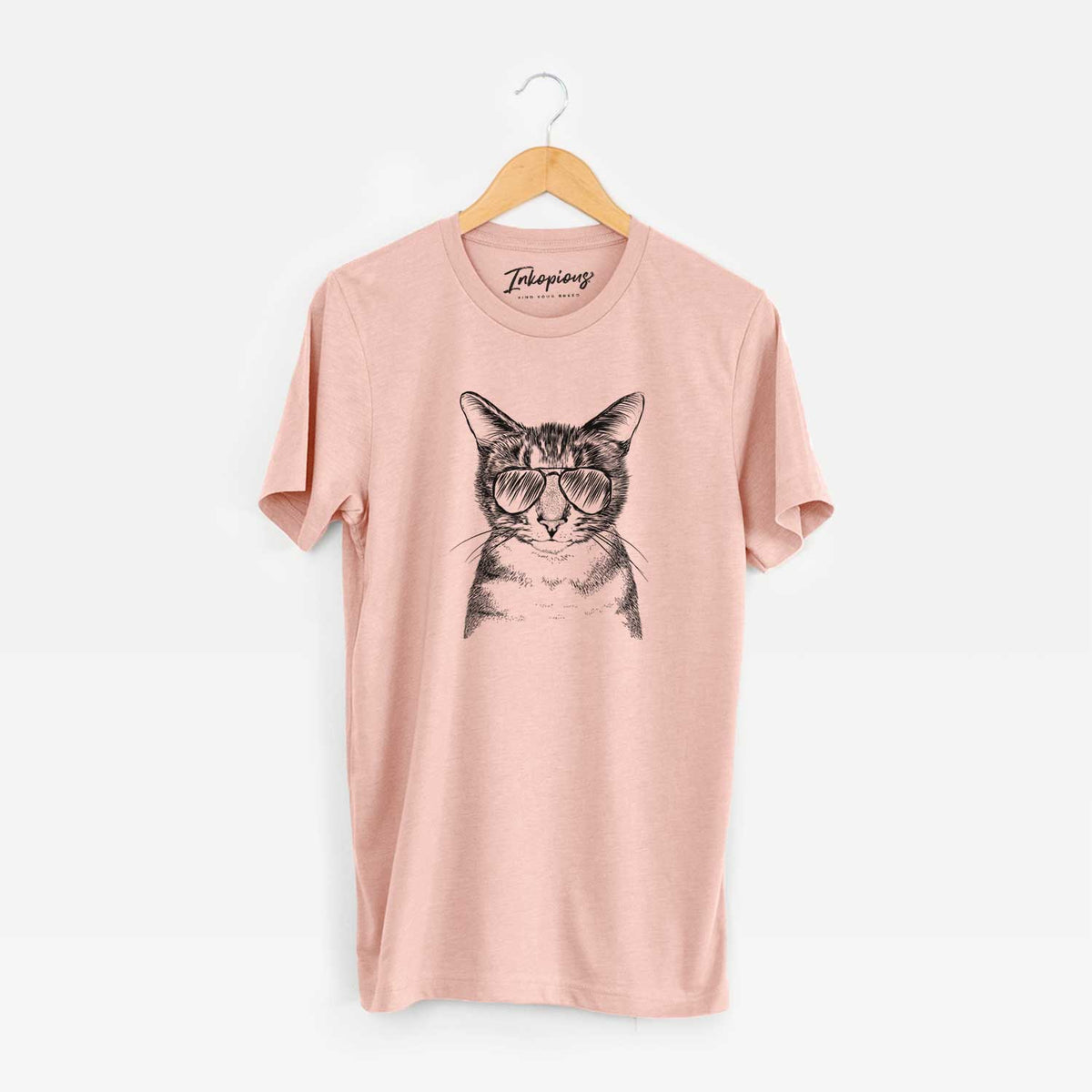 Aviator Hobbes the Tabby Cat - Unisex Crewneck
