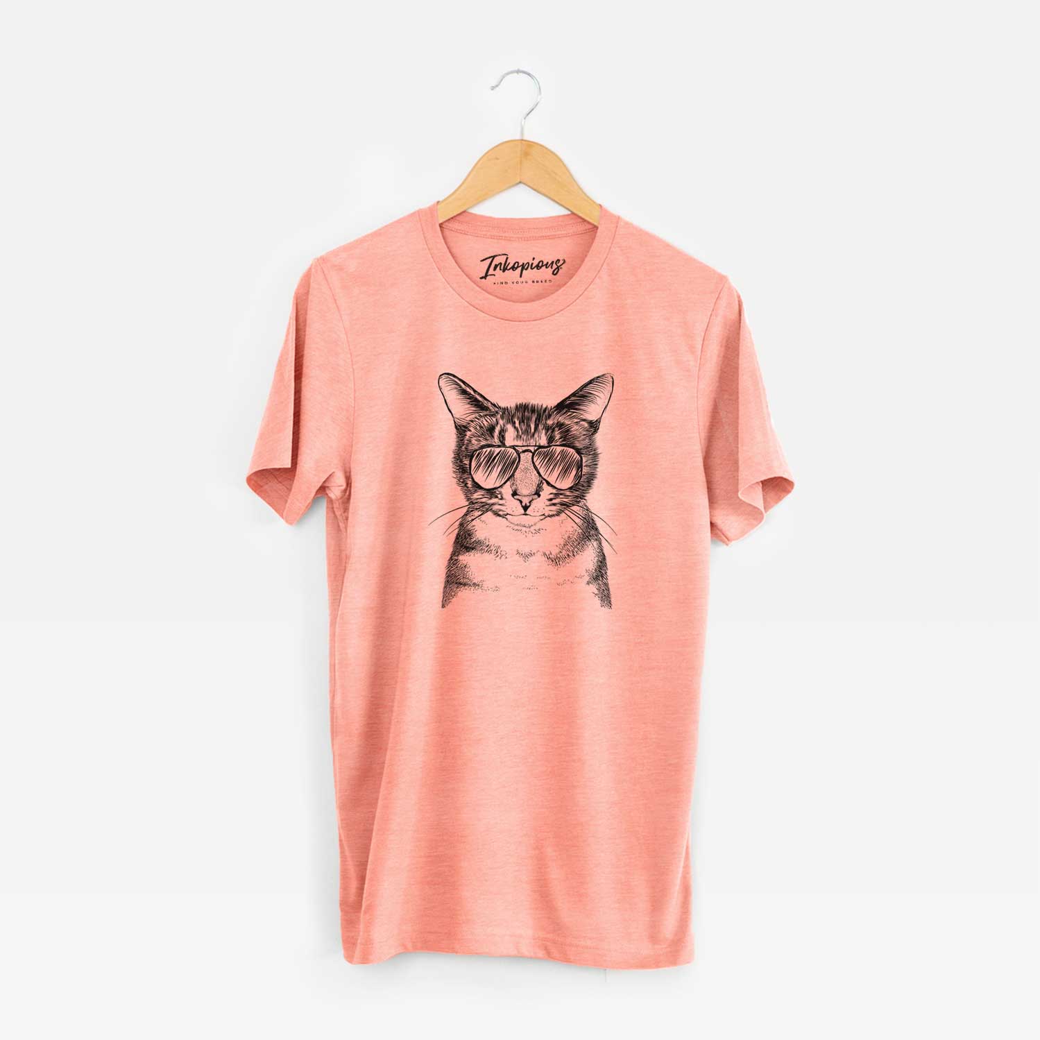 Aviator Hobbes the Tabby Cat - Unisex Crewneck