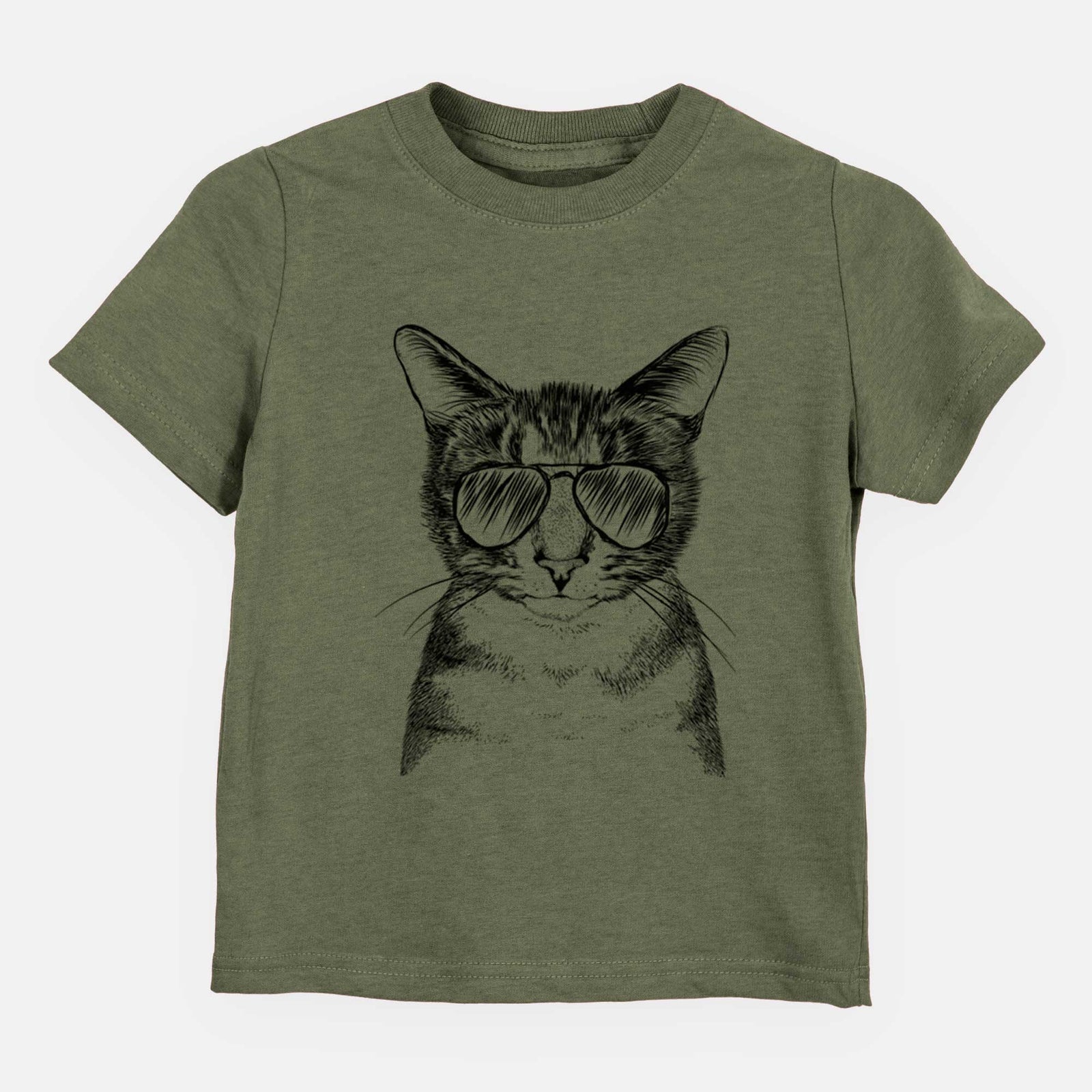 Aviator Hobbes the Tabby Cat - Kids/Youth/Toddler Shirt
