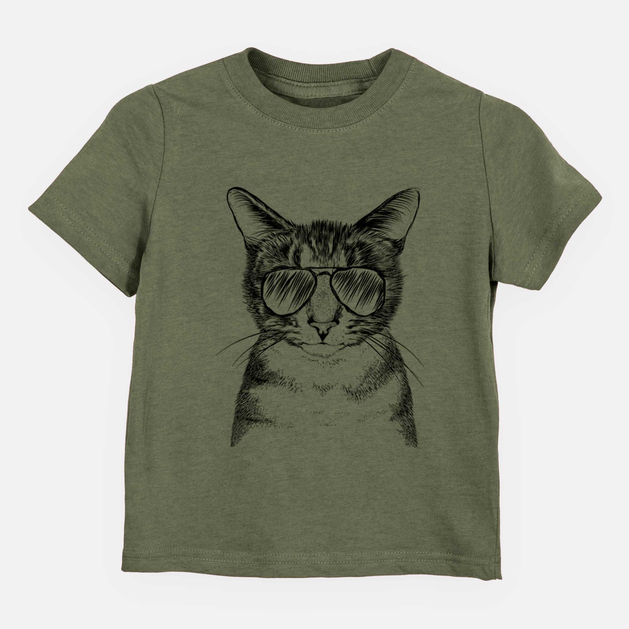 Aviator Hobbes the Tabby Cat - Kids/Youth/Toddler Shirt