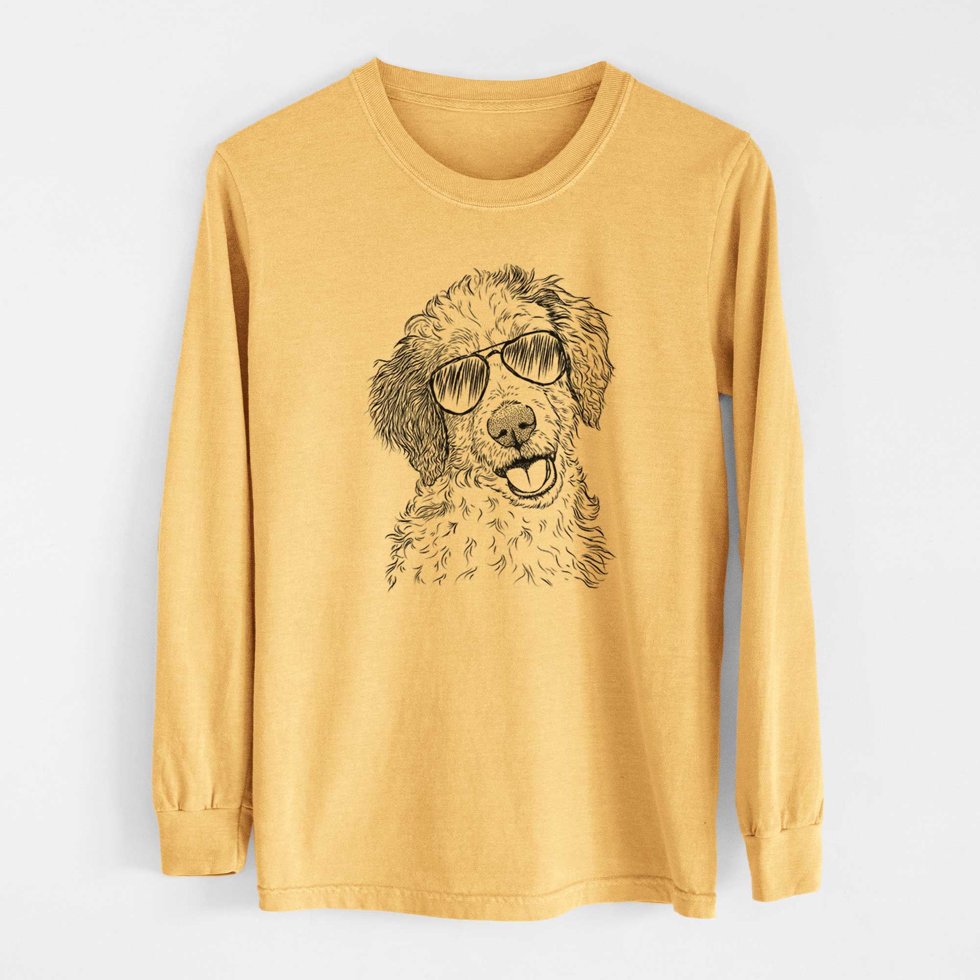 Aviators Hoge the Aussiedoodle - Heavyweight 100% Cotton Long Sleeve