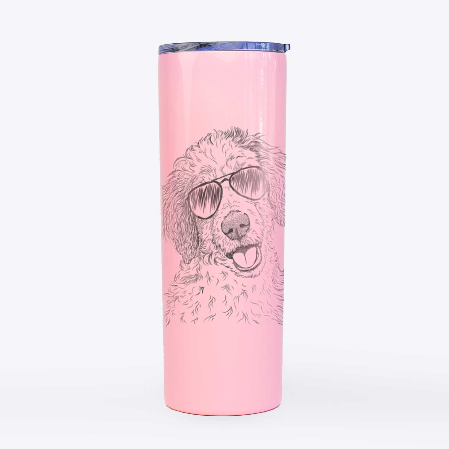 Hoge the Aussiedoodle - 20oz Skinny Tumbler