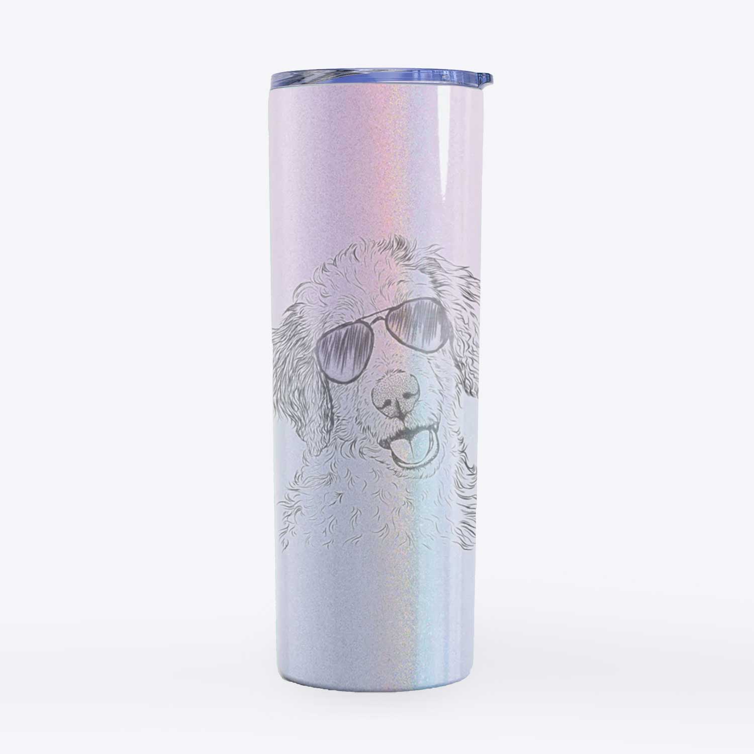 Hoge the Aussiedoodle - 20oz Skinny Tumbler