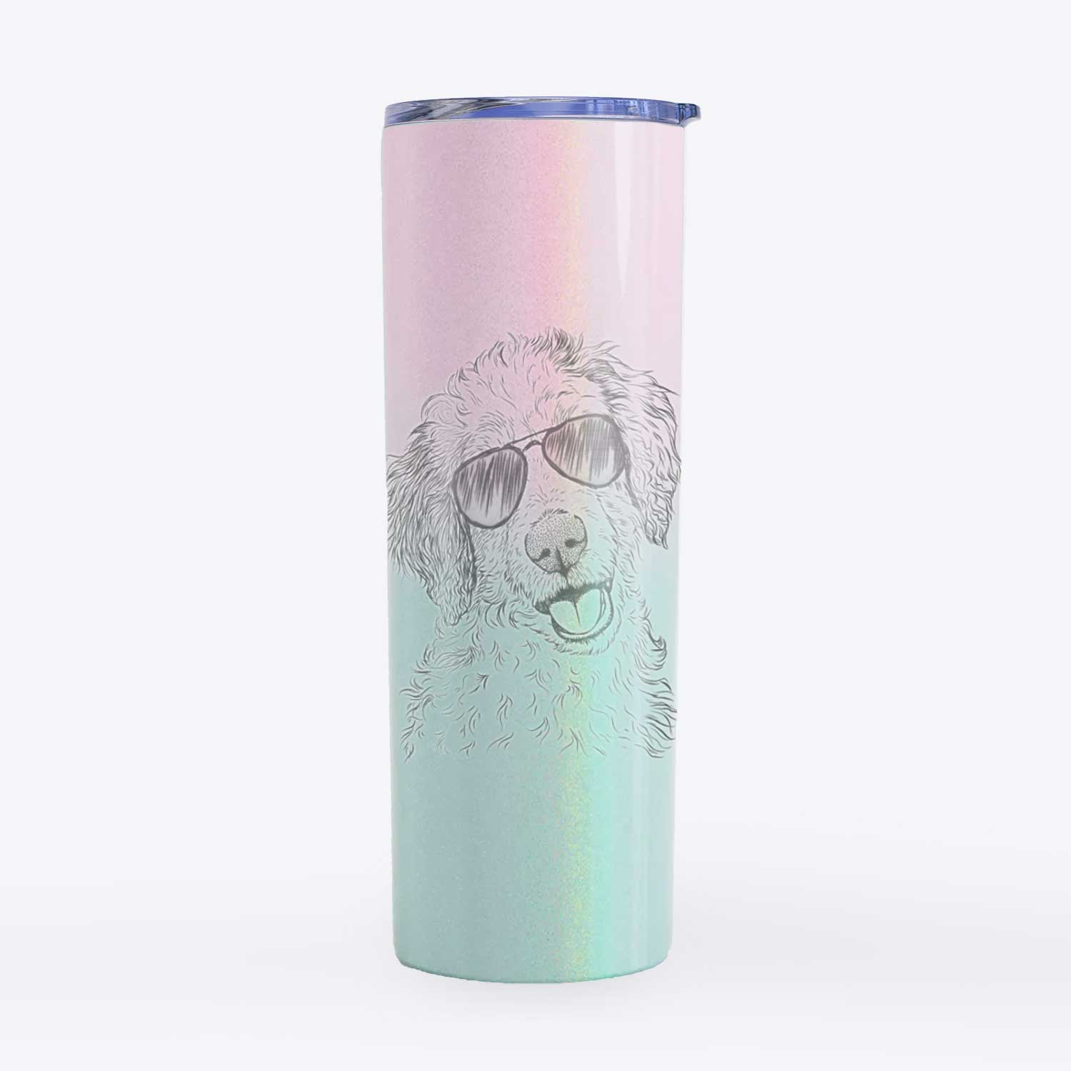 Hoge the Aussiedoodle - 20oz Skinny Tumbler