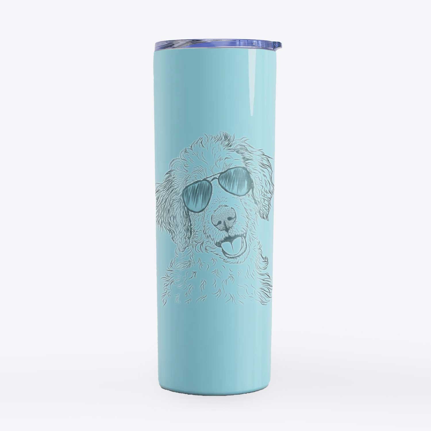 Hoge the Aussiedoodle - 20oz Skinny Tumbler