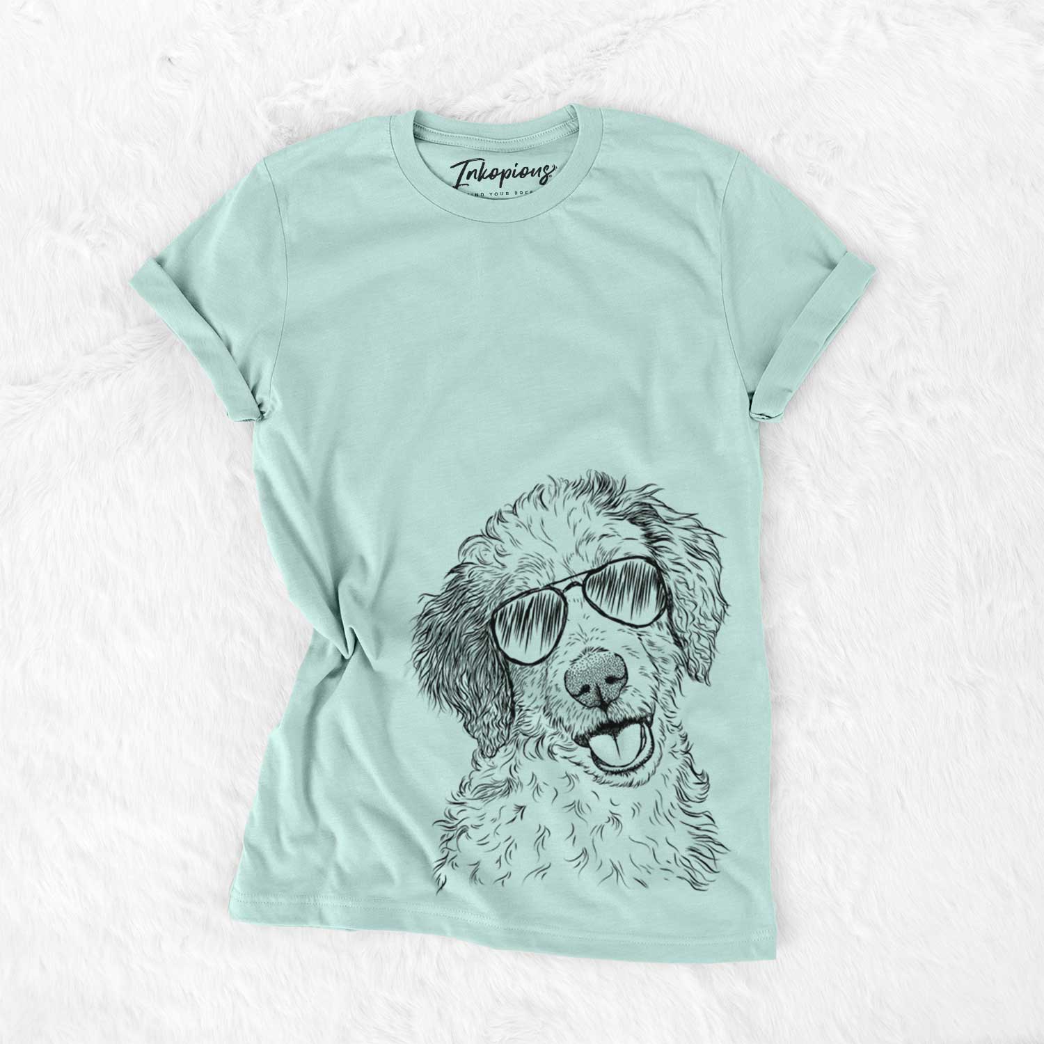 Aviator Hoge the Aussiedoodle - Unisex Crewneck