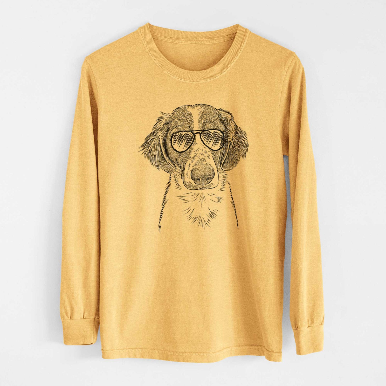 Aviators Holly the Brittany Spaniel - Heavyweight 100% Cotton Long Sleeve