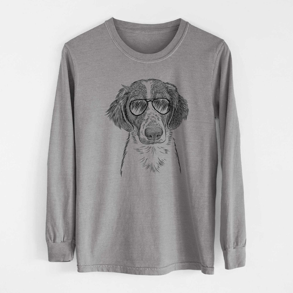 Aviators Holly the Brittany Spaniel - Heavyweight 100% Cotton Long Sleeve